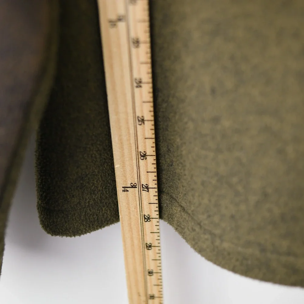 Kuhl Alpenwurx Jacket Mens XL Olive Green Fleece Full Zip Sherpa Collar Gorpcore